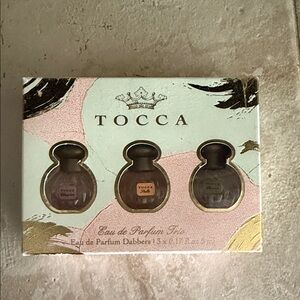 Tocca Eau de Parfum Trio with Gold Accents
